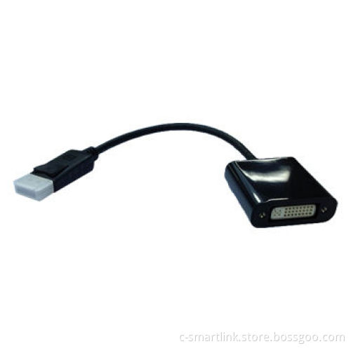 DisplayPort to DVI Cable/DP to DVI Adapter, Up to 1,920 x 1,200 and 1,080 Pixels Resolution